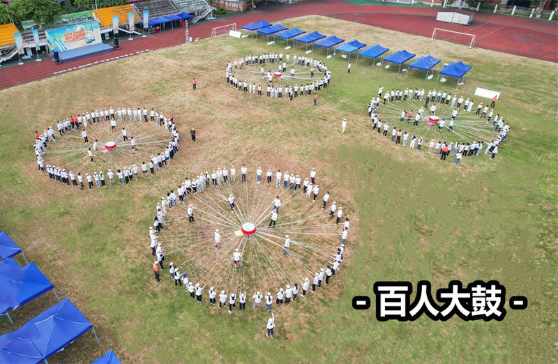 百人大鼓團(tuán)建